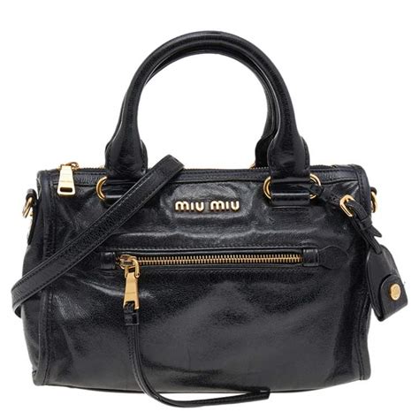 miu miu bauletto vitello shine